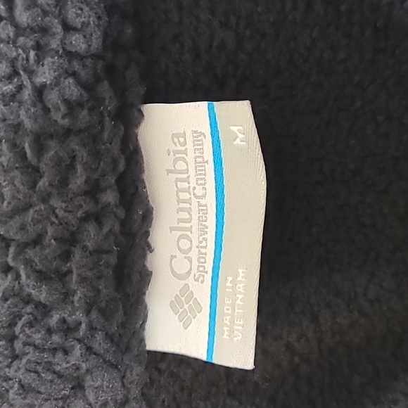*NWT* COLUMBIA Women's Black West Bend 1/4 Zip Fleece Pullover, size Medium - Picture 4 of 7
